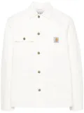 Carhartt WIP Michigan canvas jacket - White