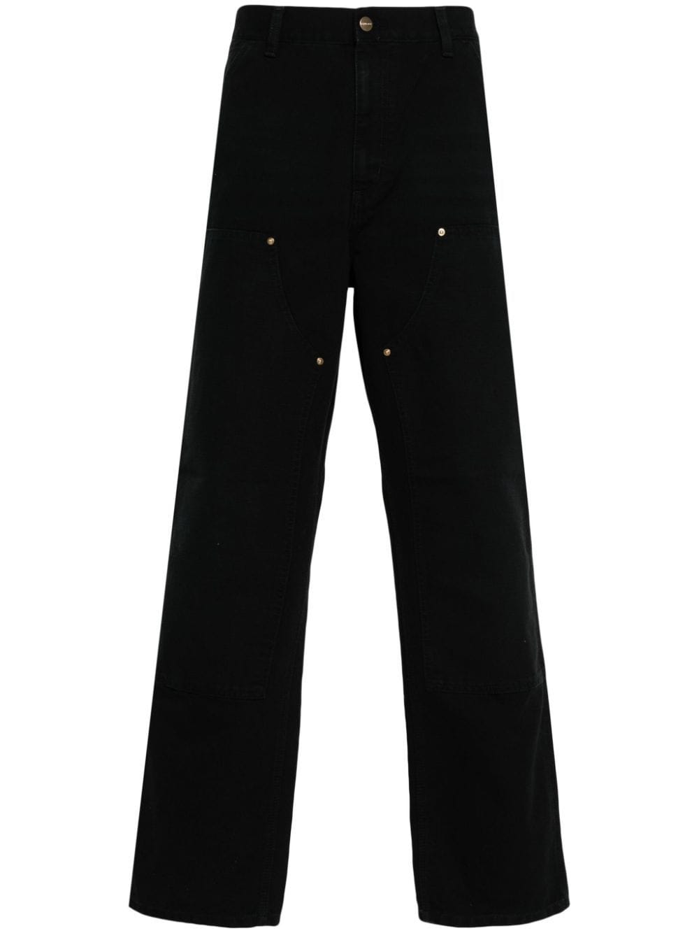 Carhartt Double Knee Loose-fit Trousers In Black