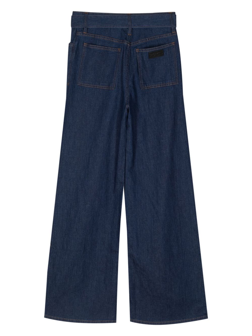 Ports 1961 wide-leg jeans - Blauw