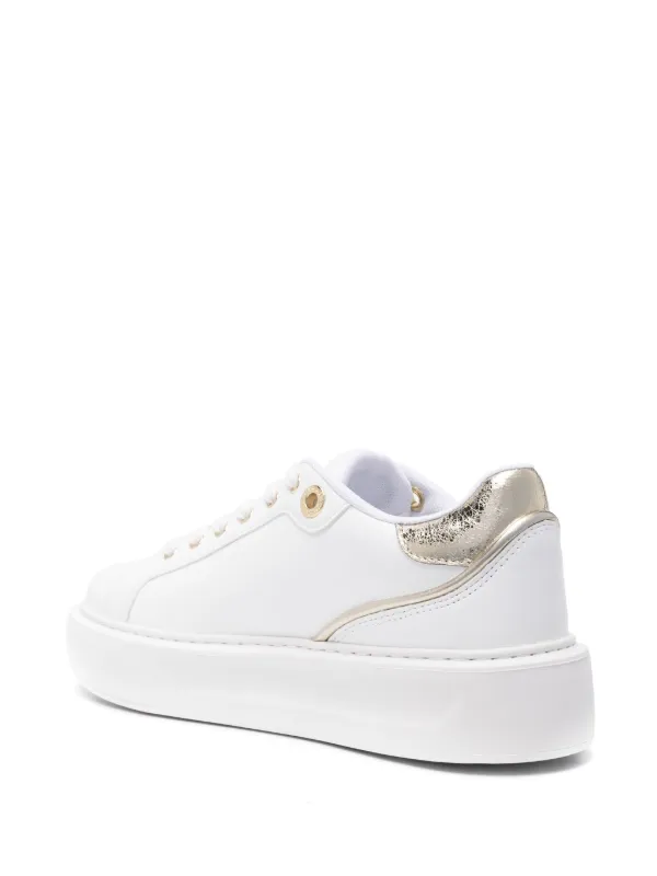 LIU JO Kylie 27 Flatform Sneakers White FARFETCH IN