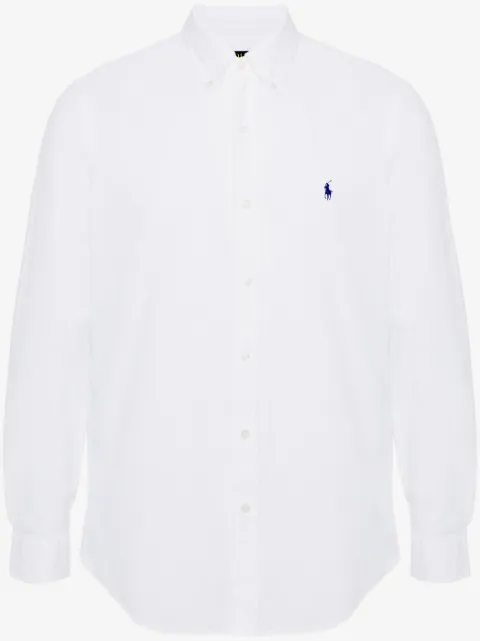 Polo Ralph Lauren chemise en coton à logo brodé