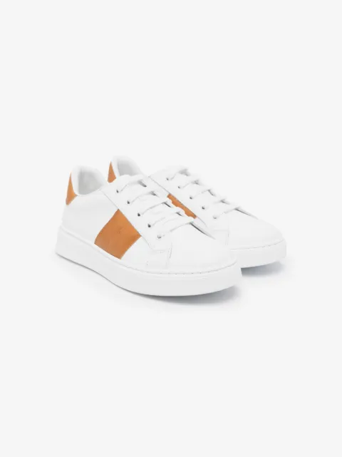 Colorichiari lace-up leather sneakers