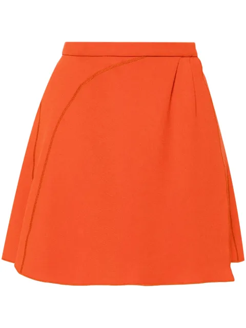 Louis Vuitton Pre-Owned wrap-front mini skirt