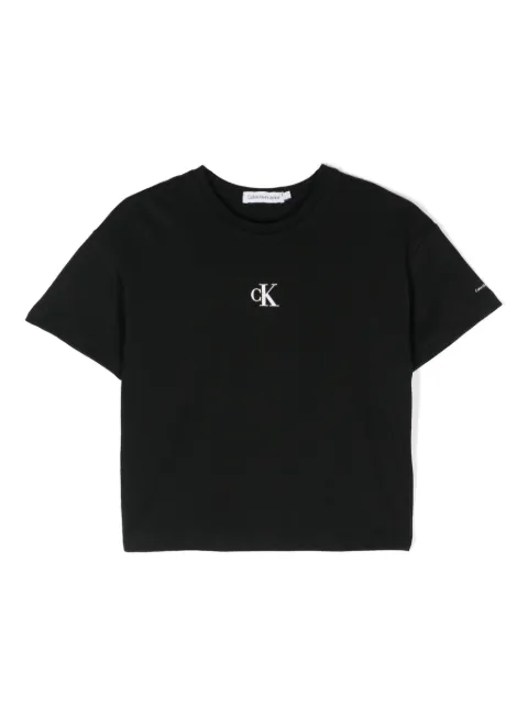 Calvin Klein Kids logo-print cotton T-shirt