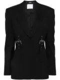 Blumarine buckle-detailed blazer - Black