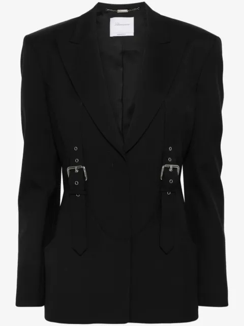 Blumarine buckle-detailed blazer