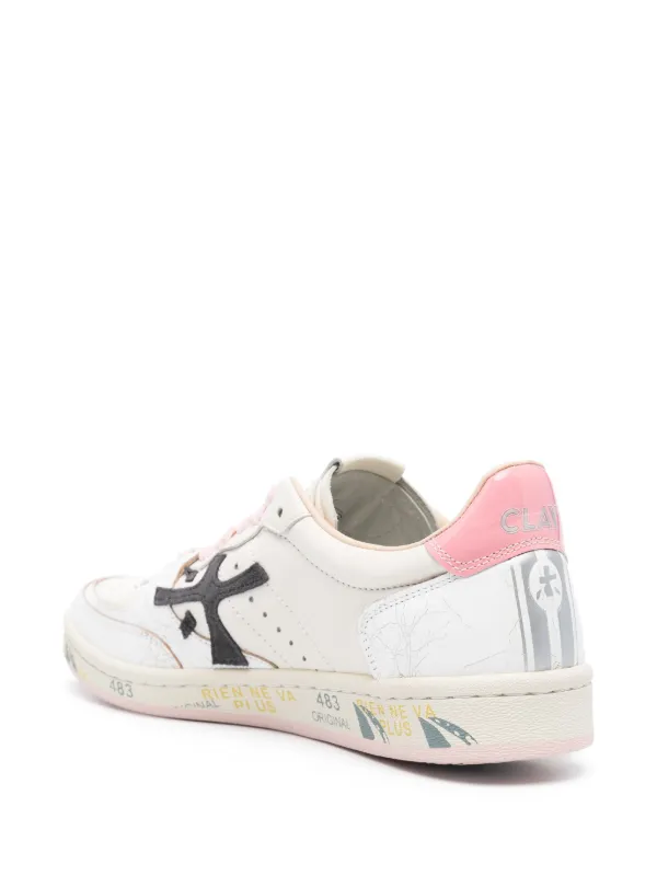 Premiata Clay Leather Sneakers | Neutrals | FARFETCH