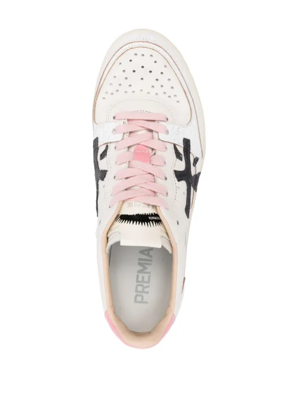 Premiata Clay Leather Sneakers | Neutrals | FARFETCH Premiata Clay Leather Sneakers | Neutrals | FARFETCH