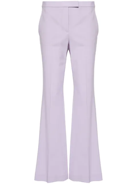 Theory Demitria low-rise flared trousers