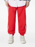 adidas three-stripe track pants - Red