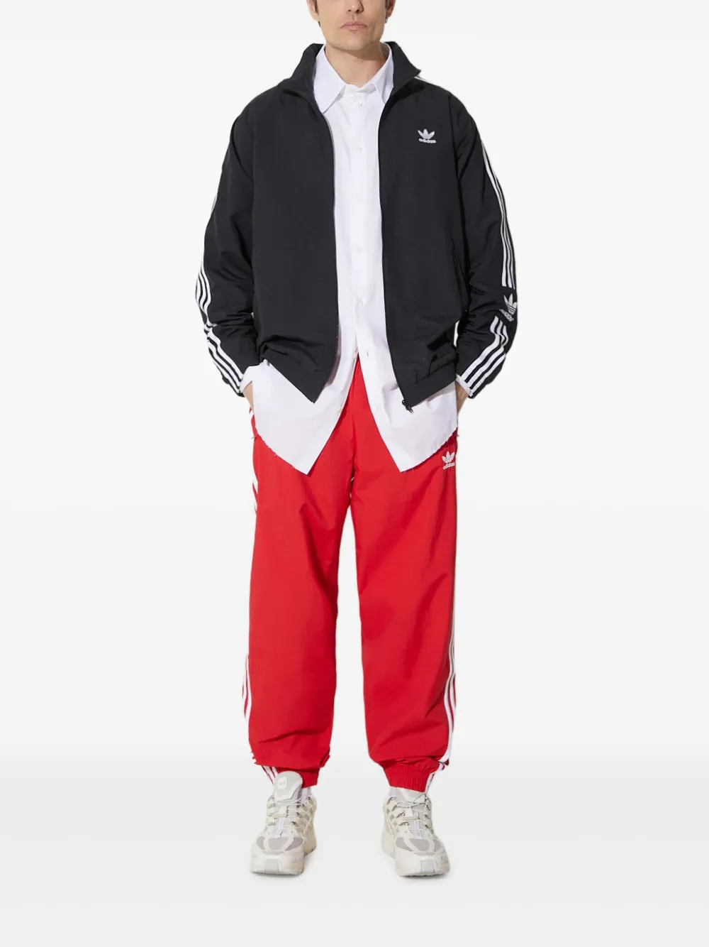 adidas three-stripe track pants | Sweatpants | Image 2