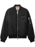 Charles Jeffrey Loverboy logo-appliqué bomber jacket - Black
