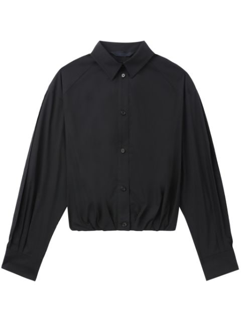 Juun.J raglan-sleeve cropped shirt