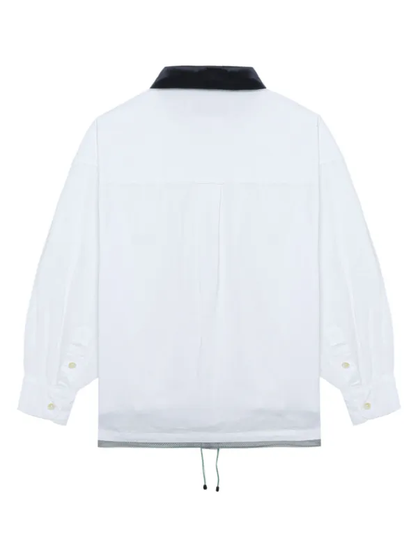 Kolor ストライプカラー シャツ | ホワイト | FARFETCH JP