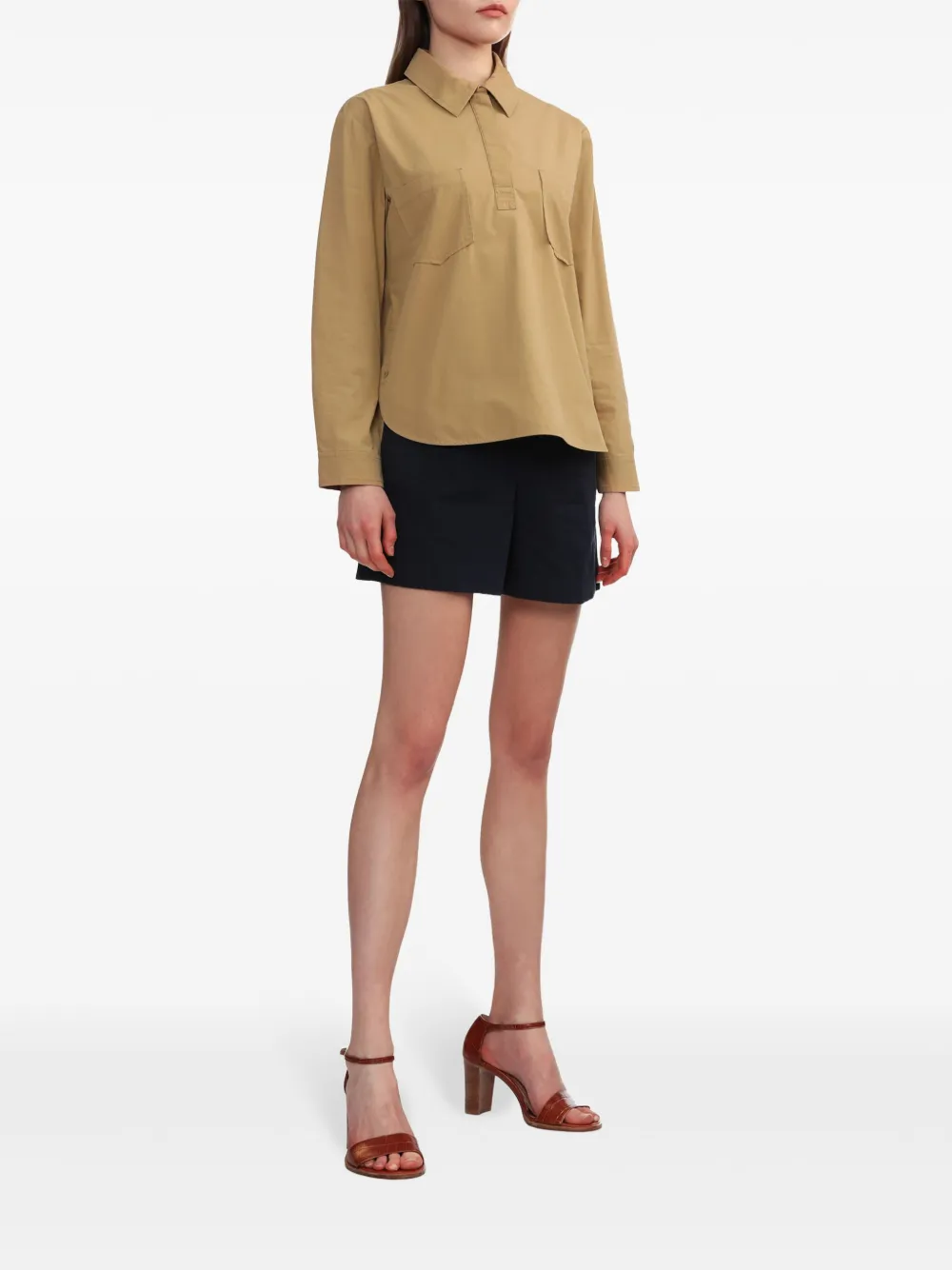 A.P.C. Chelsea katoenen blouse - Beige