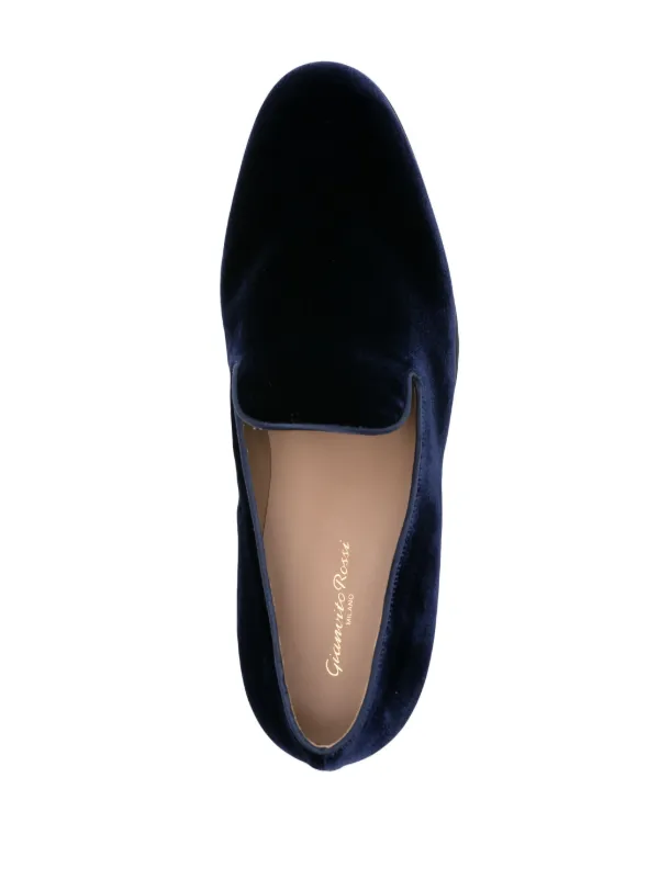 Gianvito Rossi Jean ローファー | ブルー | FARFETCH JP