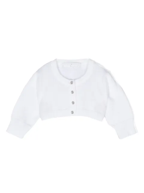 Colorichiari Cardigan de tricô em algodão