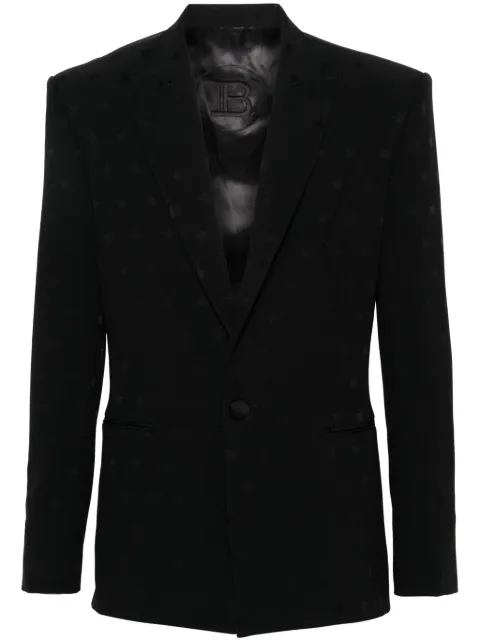 Balmain stars-print blazer