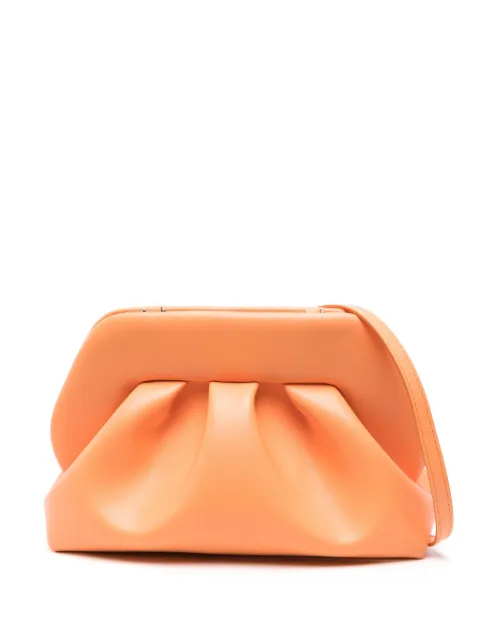 Themoirè Bios faux-leather clutch bag