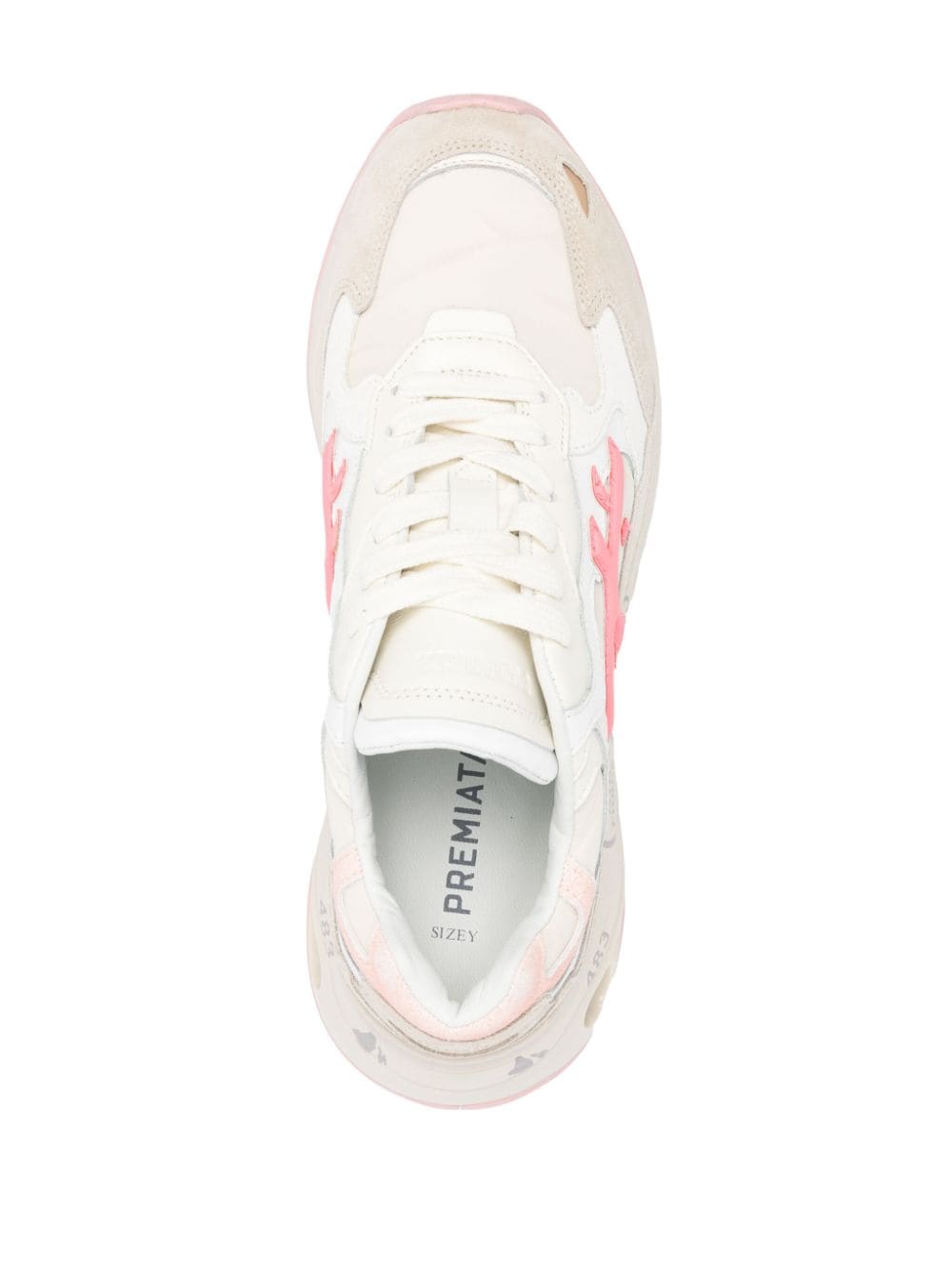 Shop Premiata Sharkyd Panelled Chunky Sneakers In Neutrals