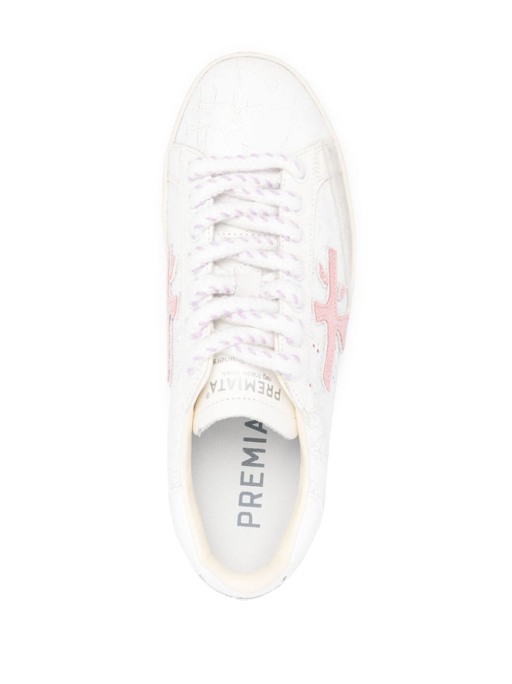 Shop Premiata Steven 6661 Sneakers In White