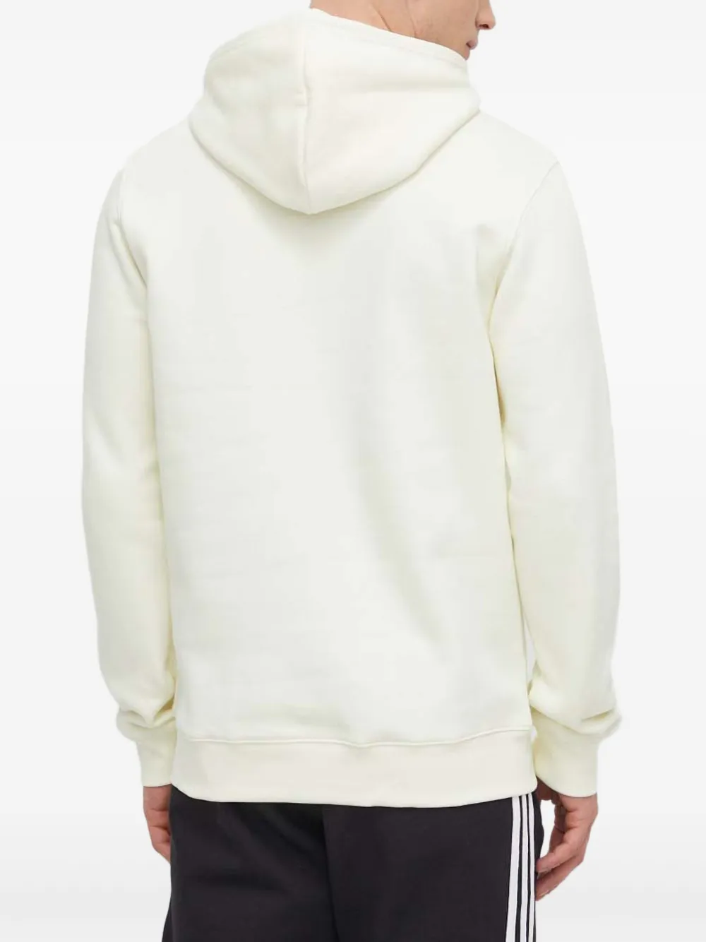 adidas Hoodie met geborduurd logo Beige