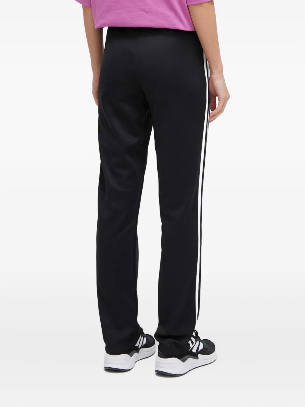 Adidas Originals Beckenbauer Three-stripes Track Pants In Black