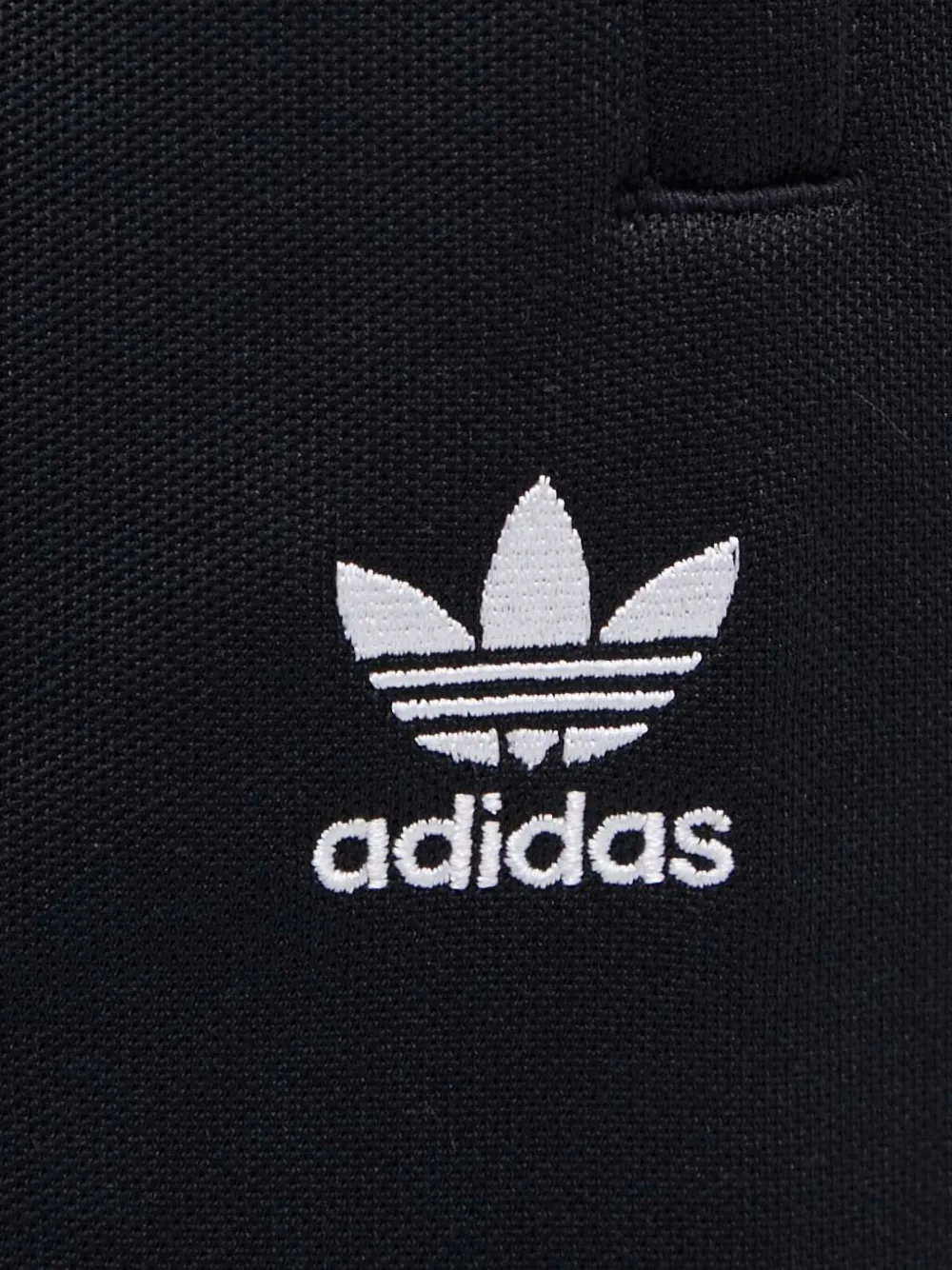 Adidas Originals Beckenbauer Three-stripes Track Pants In Black