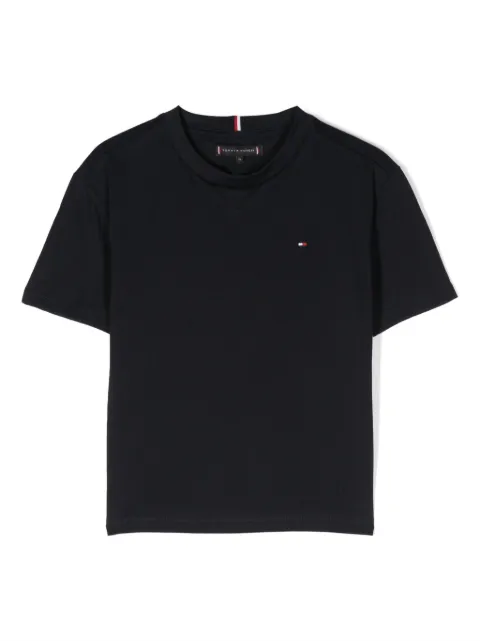 Tommy Hilfiger Junior embroidered logo cotton T-shirt