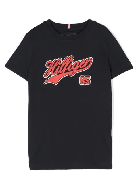 Tommy Hilfiger Junior logo-print cotton T-shirt