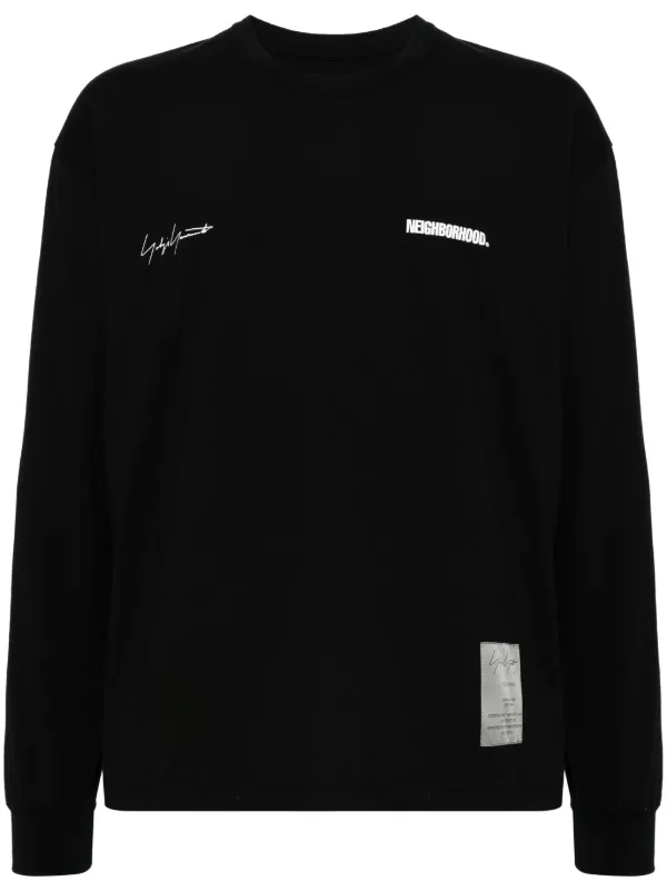 Yohji Yamamoto x NEIGHBORHOOD logo-print Cotton T-shirt - Farfetch