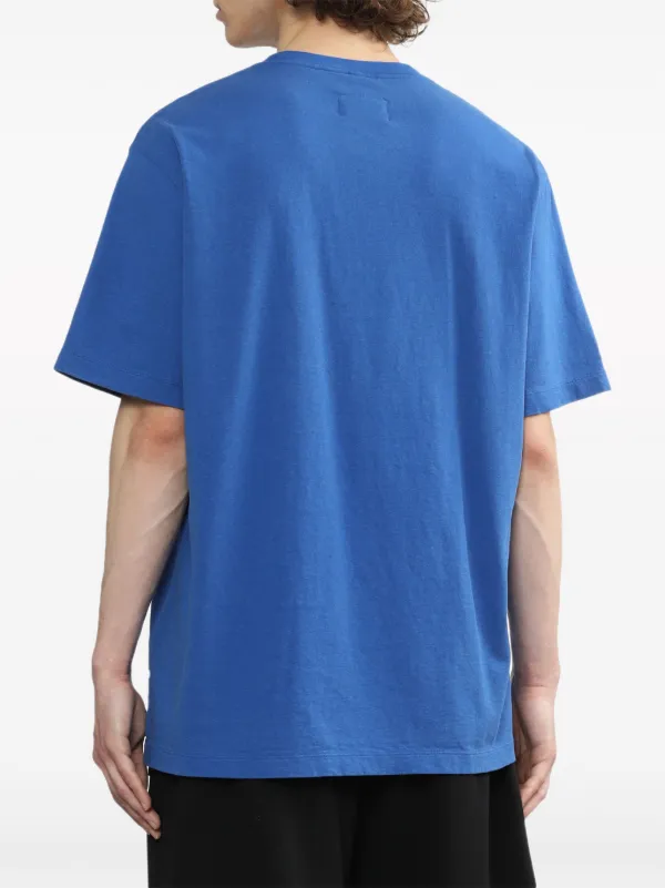 【関税込み】doublet ホワイト SD Card Tシャツ Doublet SD Card Embroidered T-shirt | Blue | FARFETCH