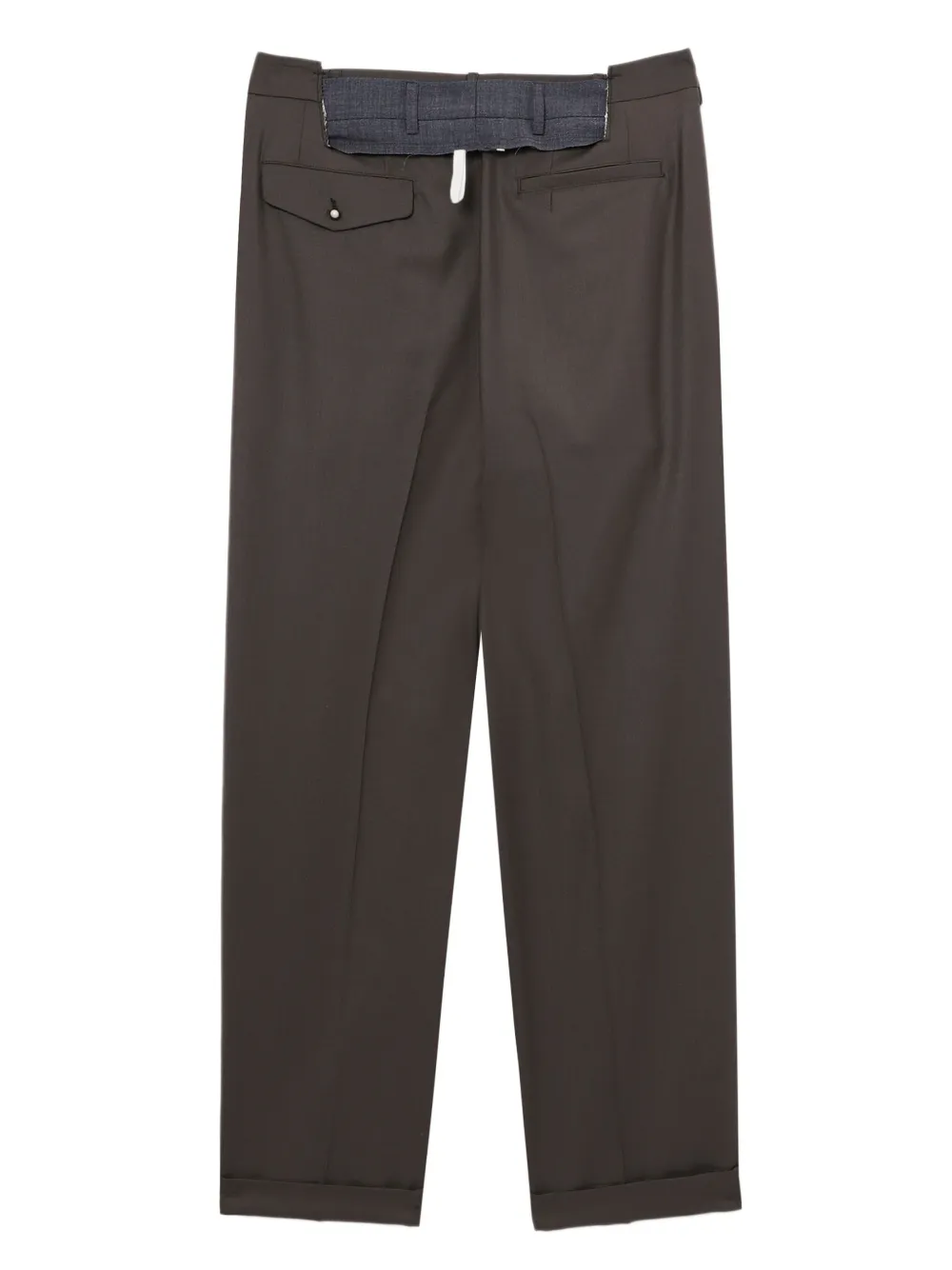 Magliano Belted Virgin Wool Trousers - Farfetch