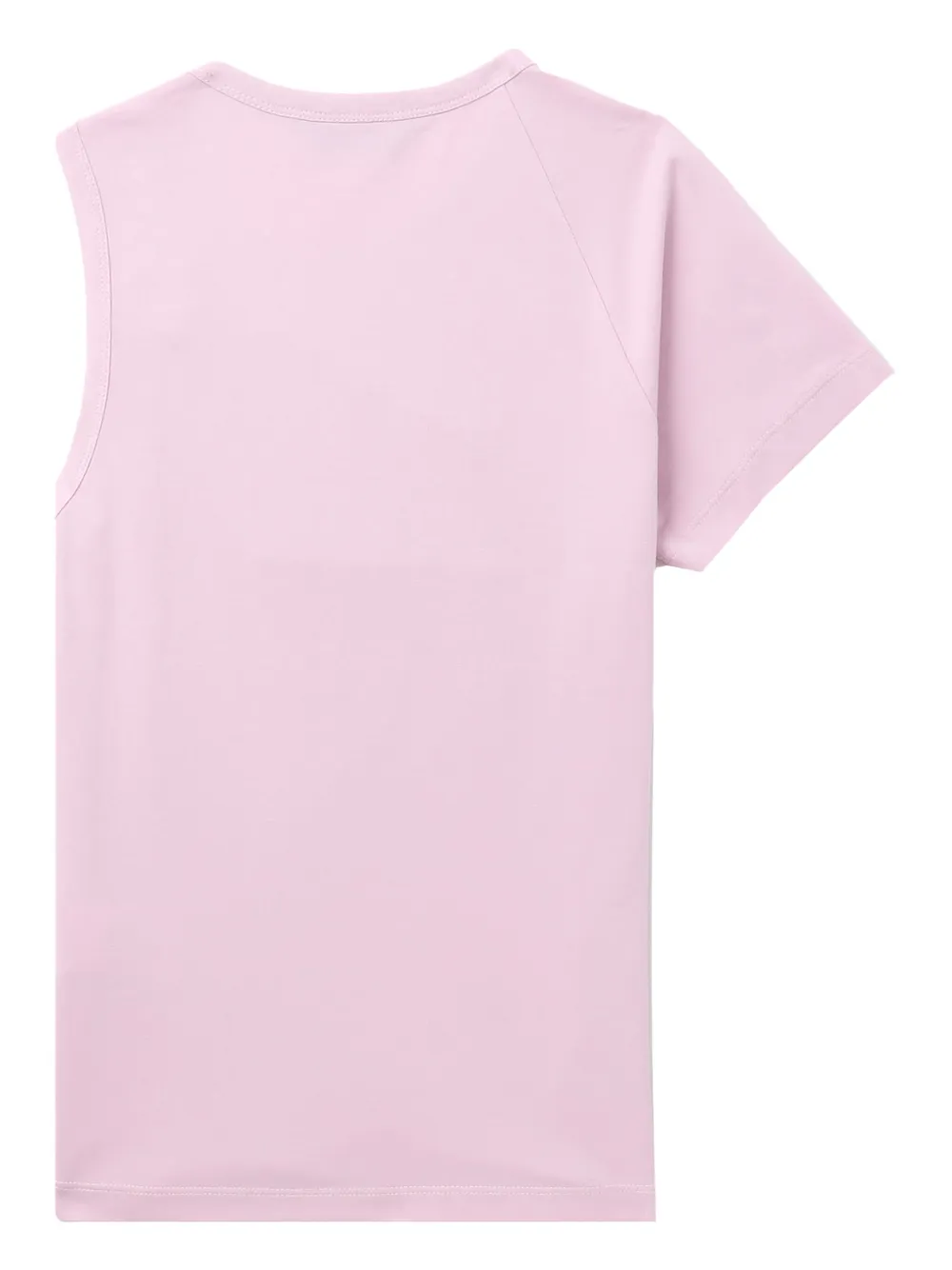 Single-Sleeve Cotton T-Shirt
