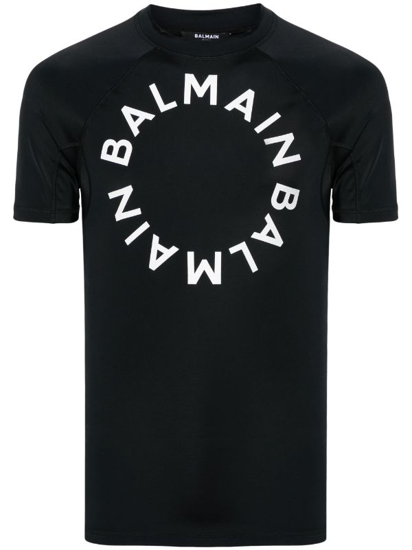 Balmain t shirt on sale nera