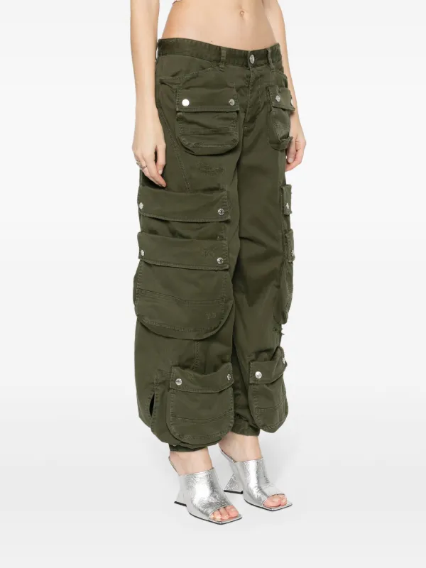 DSQUARED2 multi-pocket Cargo Trousers | Green | FARFETCH PH