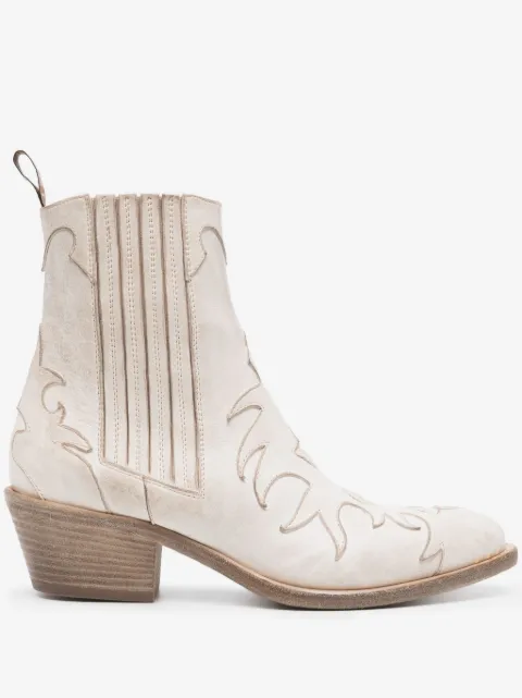 Sartore leather cowboy boots