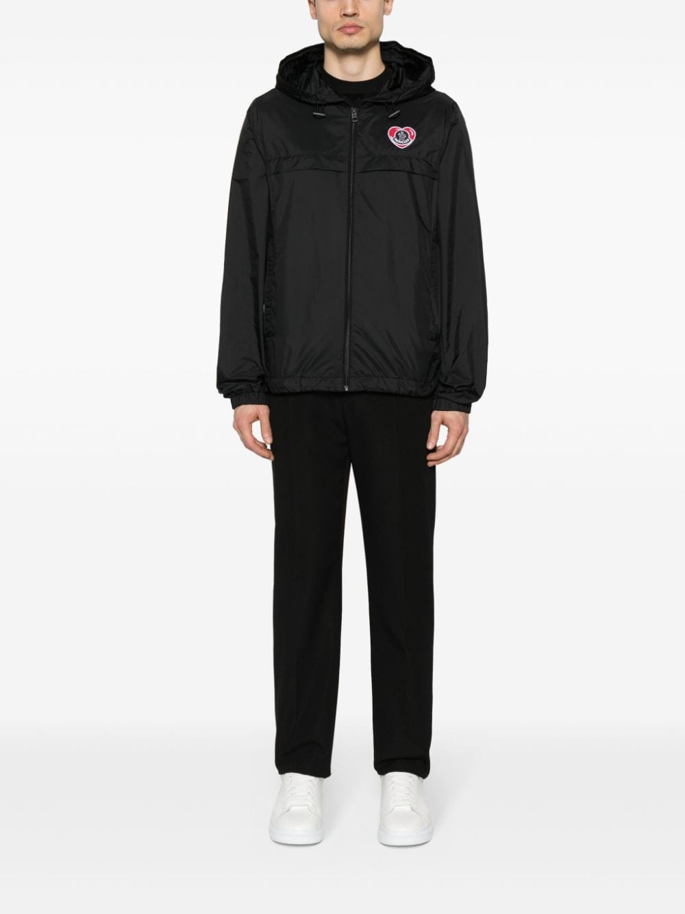 Moncler Jack met capuchon - Zwart