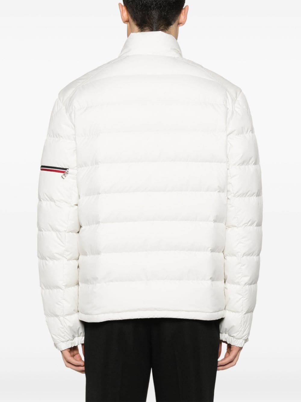 Shop Moncler Colomb Puffer Jacket In Neutrals