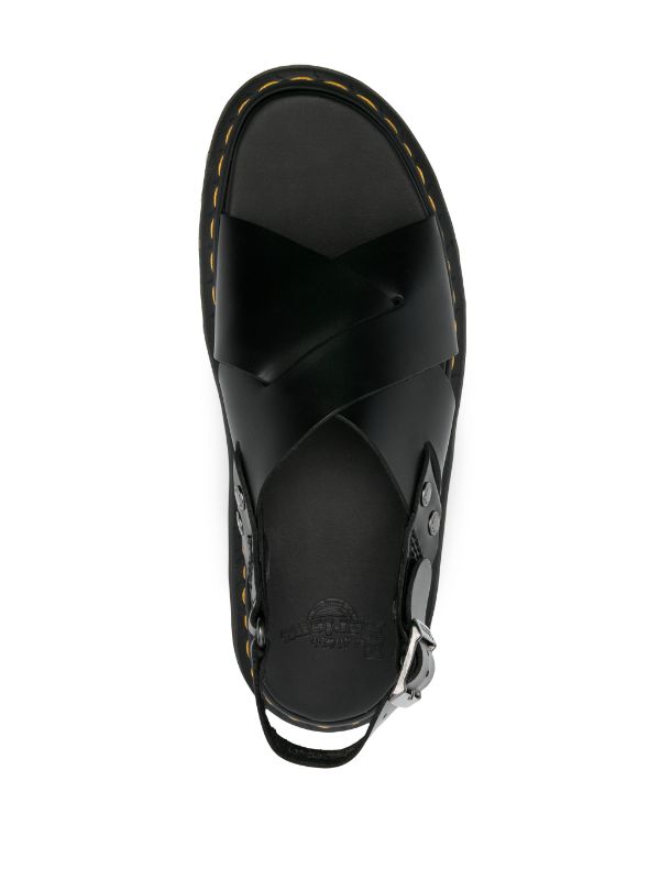 Dr. Martens Zane Brando Leather Sandals - Farfetch