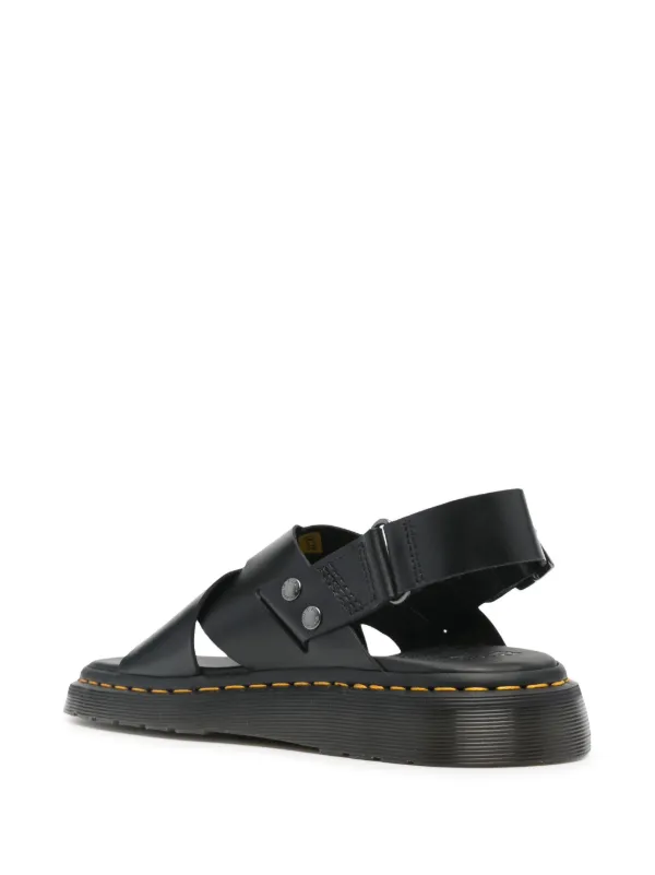 靴 Dr. Martens zane Mens Dr Martens Zane Sandals In Brown | Soletrader