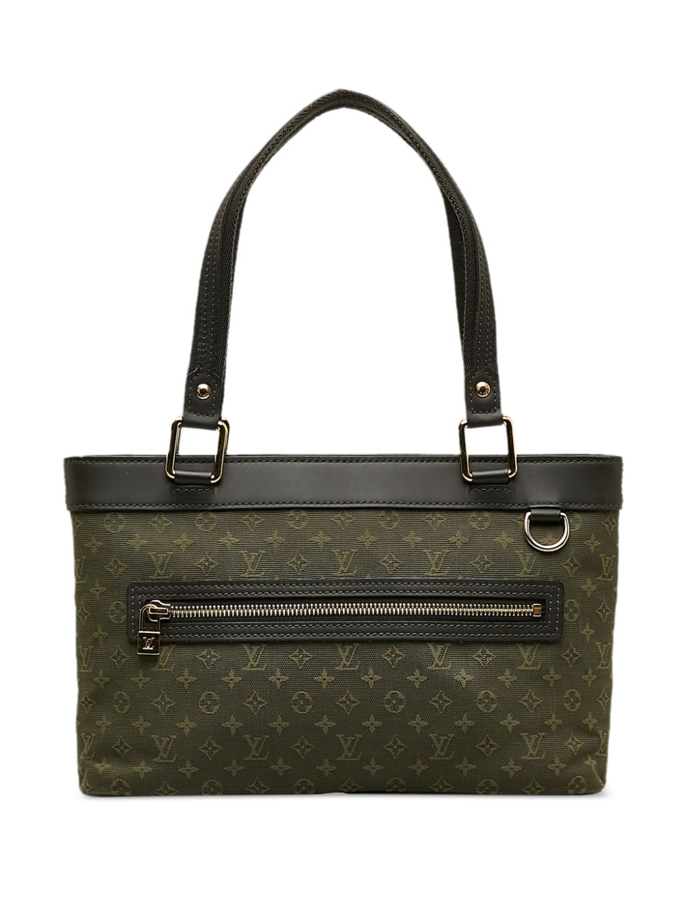 Pre-owned Louis Vuitton 2004  Lucille Pm Handbag In Green