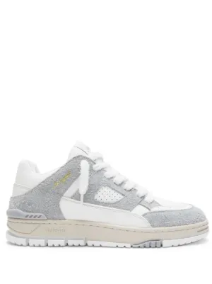 AMIRI MA-1 パネル レザースニーカー | グレー | FARFETCH JP