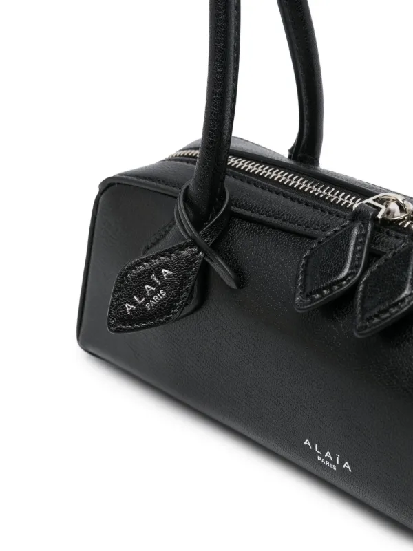 ショルダーバッグ・ポシェット ALAIA Teckel Small leather shoulder bag NOIR Alaïa Small Teckel Leather Shoulder Bag | Black | FARFETCH CA