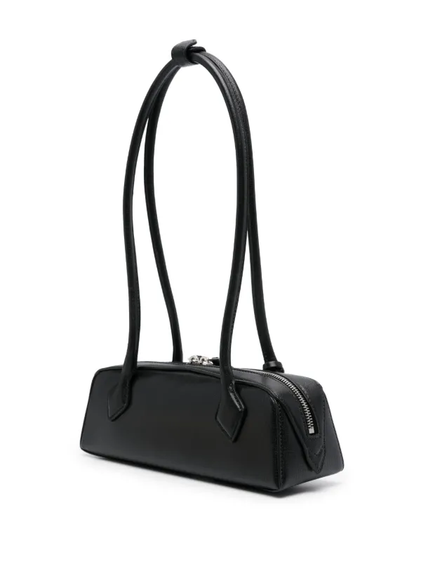 ショルダーバッグ・ポシェット ALAIA SMALL TECKEL BLACK LEATHER BAG ALAÏA BLACK LE TECKEL SMALL BAG IN GOATSKIN |ALAÏA US