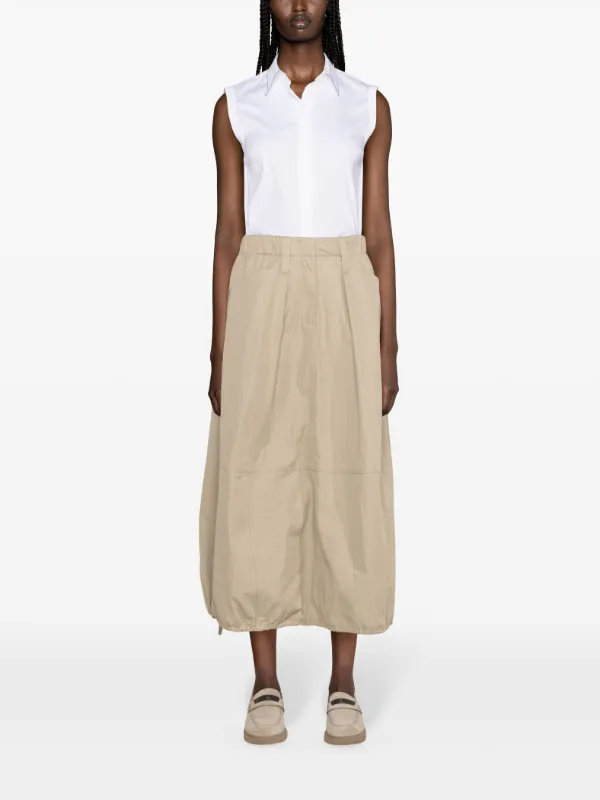 Brunello Cucinelli ノースリーブ シャツ | ホワイト | FARFETCH JP