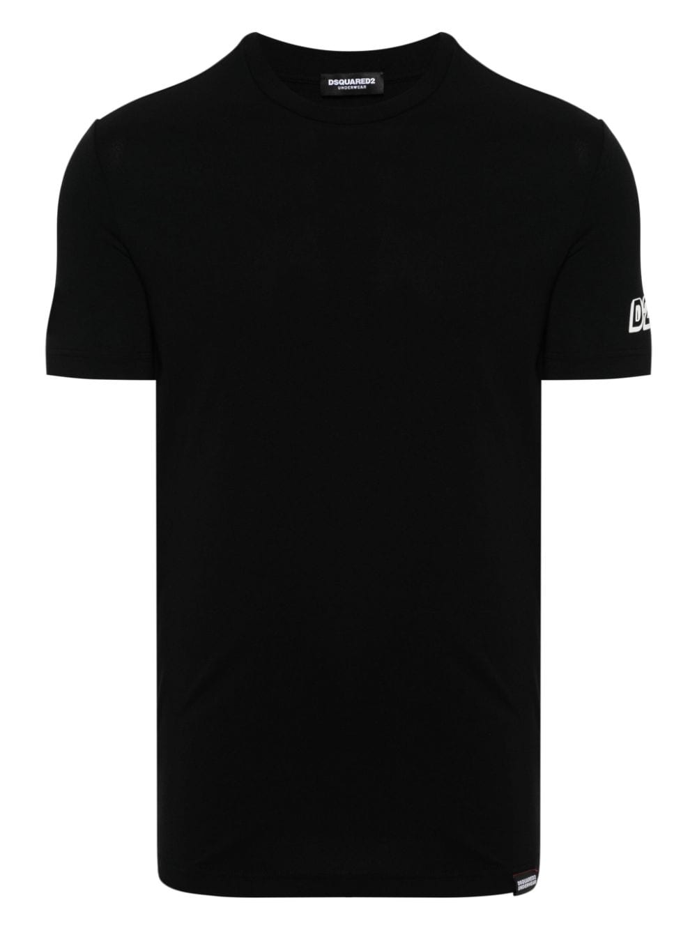 Dsquared2 T-shirt met logo Zwart
