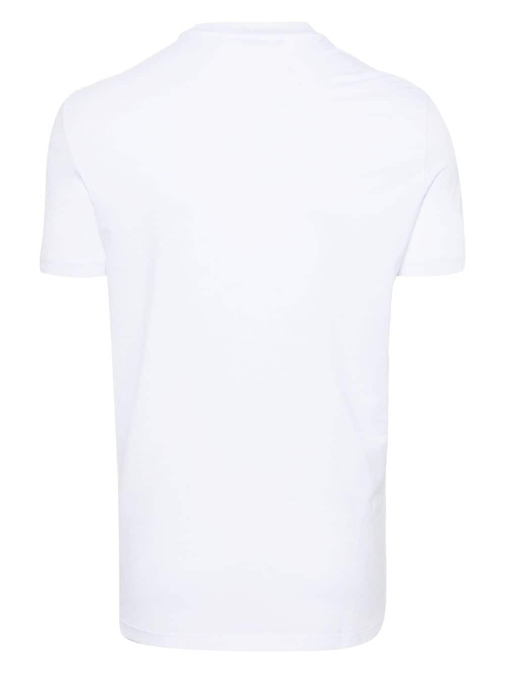 Dsquared2 rubberised-logo T-shirt - Wit