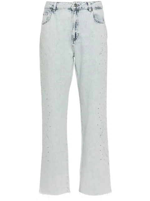 TWINSET Actitude mid-rise straight-leg jeans