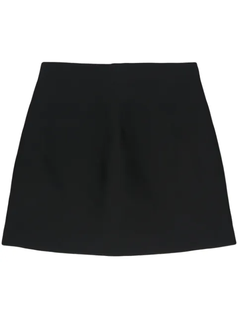 Jil Sander fine-ribbed mini skirt